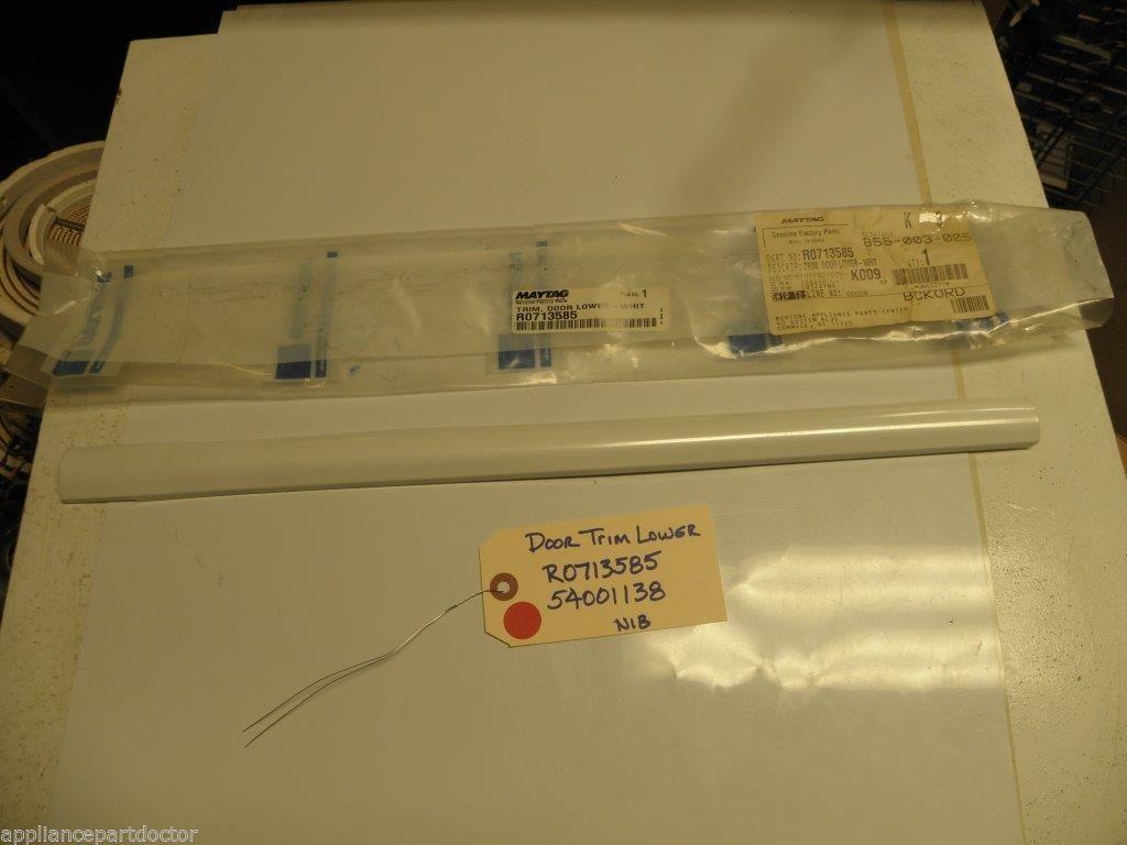 MAYTAG MICROWAVE R0713585 54001138 Door Trim NEW IN BOX ASSEMBLY MAYTAG MICROWAVE R0713585 54001138 Door Trim NEW IN BOX ASSEMBLY